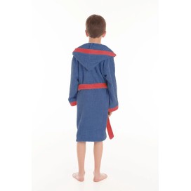 Albornoz Infantil 100% Algodón Rizo Gamer