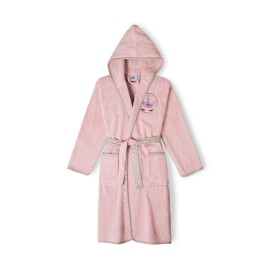 Albornoz Infantil Rizo Unicornio Rosa 100% Algodón – Suavidad y Absorción