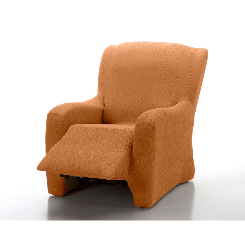 Funda Sillón Relax Elástica 1 Pieza Jara Naranja