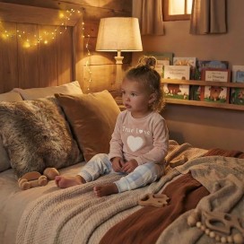 Pijama Madre e Hija a Juego True Love | Pijama Familiar de Invierno | Spandex