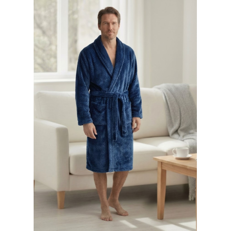Bata de Hombre Muflón Boris – Confort y Estilo en Casa