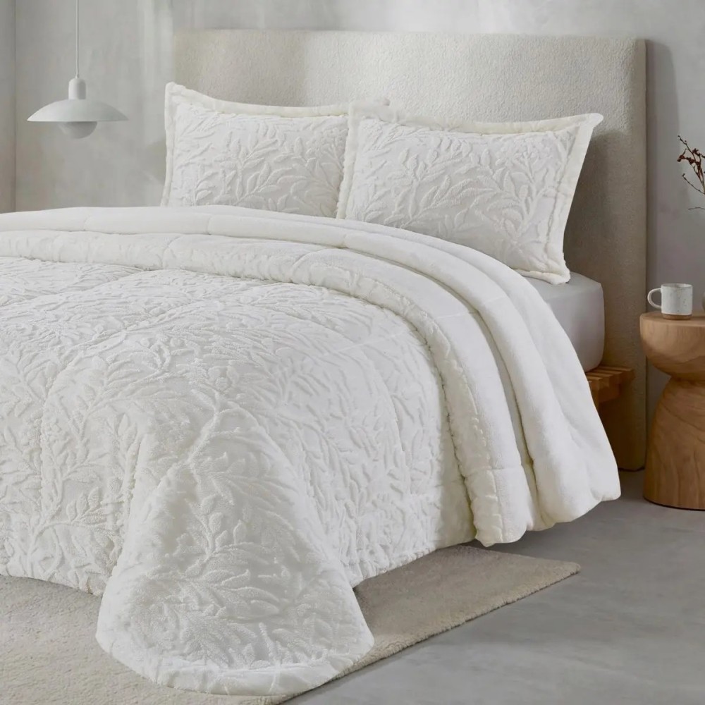 Conforter Silva color natural con relieve – Fun&Deco