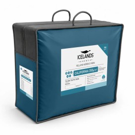 Edredón Nórdico California 350 g Reversible Bicolor Azul | Icelands