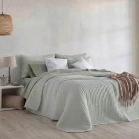 EDREDÓN SOFT TEDDY AURA VERDE STILIA