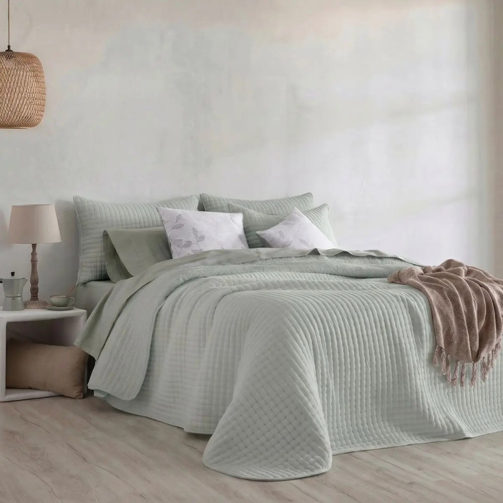 EDREDÓN SOFT TEDDY AURA VERDE STILIA