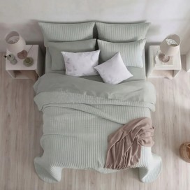 EDREDÓN SOFT TEDDY AURA VERDE STILIA