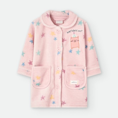 Bata bebé estrellas rosa - Waterlemon