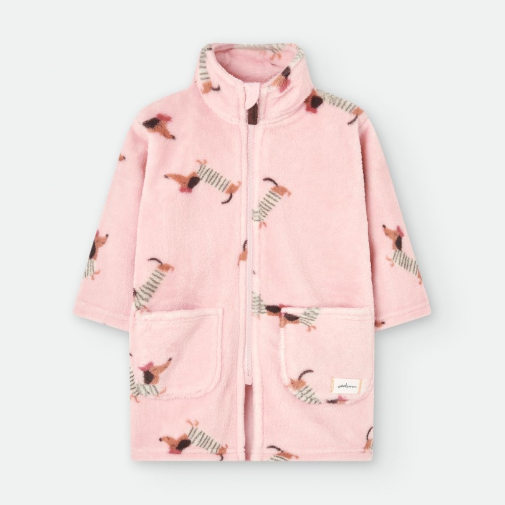 Bata bebé rosa perritos salchicha - waterlemon