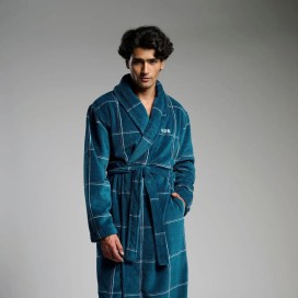 Bata de hombre de coralina...