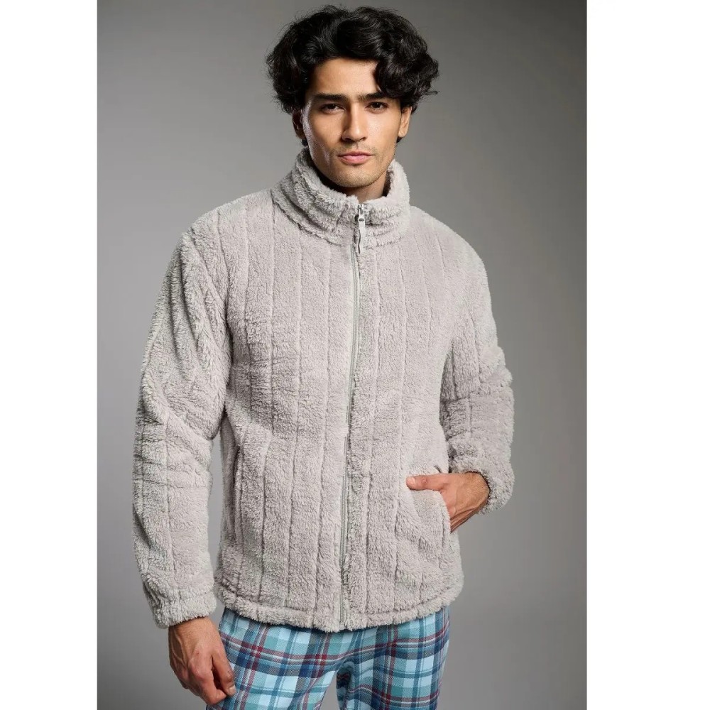 Chaqueta de hombre de coralina gris - muydemi