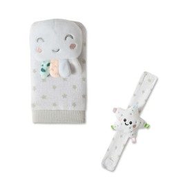 Set sonajeros pies y muñecas pulpo - interbaby