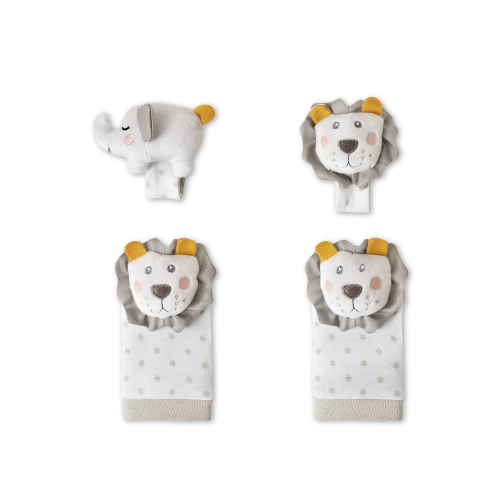 SET SONAJEROS PIES Y MUÑECAS LEON INTERBABY