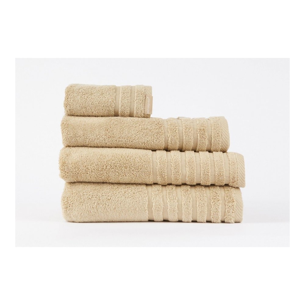 Toalla de Baño 100% Algodón Zero Twist Don Algodón – Color Arena (600 g/m²)