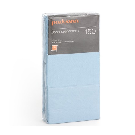 Sábana Encimera Azul Paduana – Algodón y Poliéster