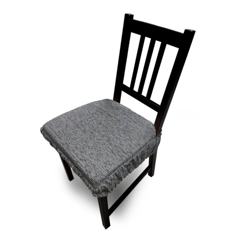 Cojín de Silla Acolchado Gris – Modernidad y Confort Versátil (40x40 cm)