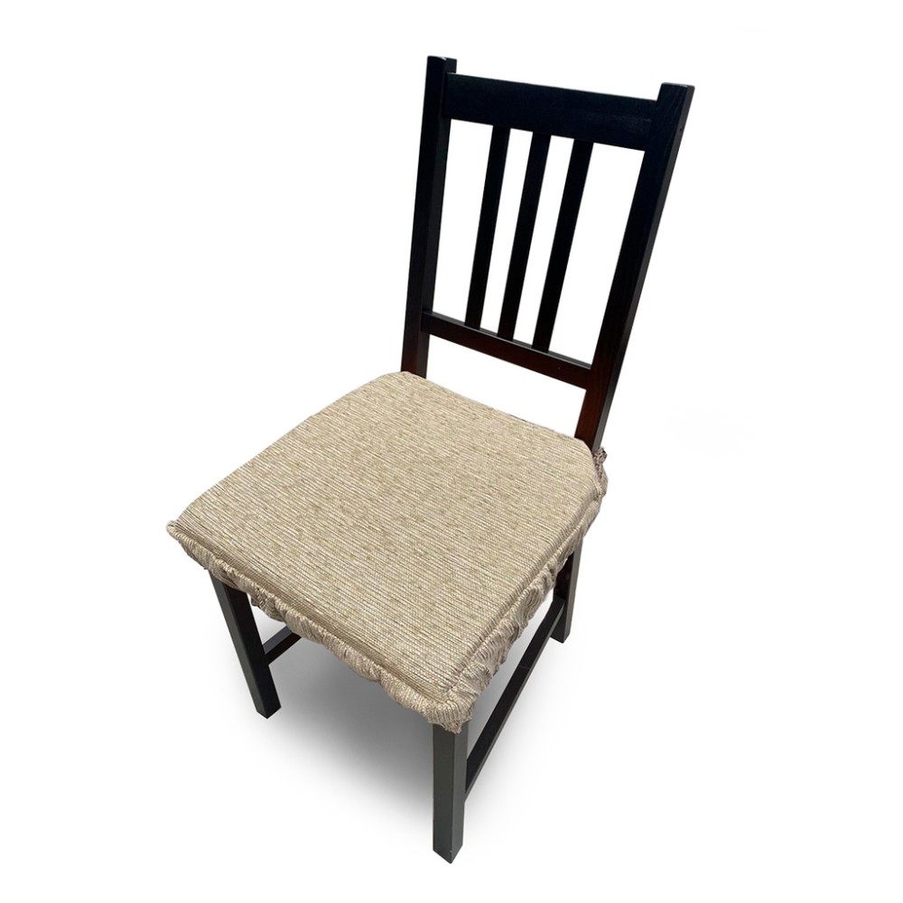 Cojín de Silla Acolchado Color Avellana – Calidez Natural y Confort (40x40 cm)