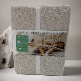 Colcha multiusos Milán beige