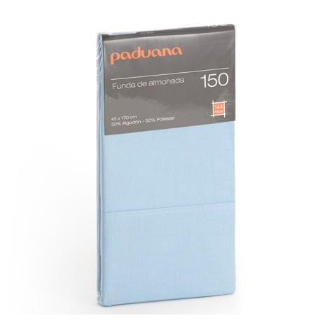 Funda de Almohada Azul Paduana – Algodón y Poliéster