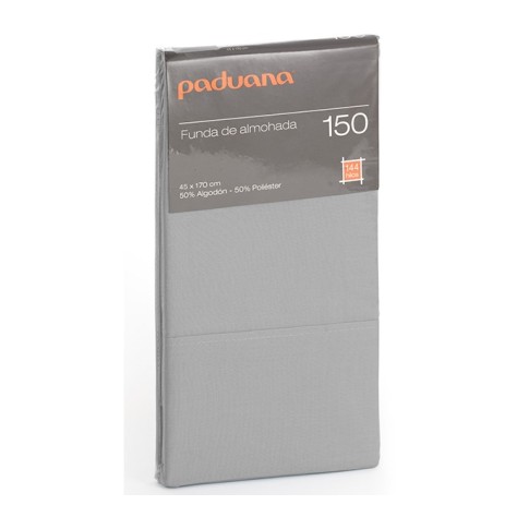 Funda de Almohada Gris Paduana – Algodón y Poliéster