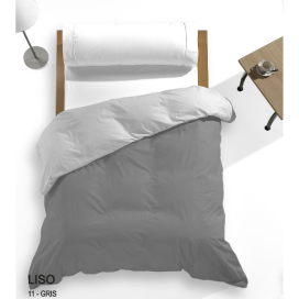Funda Nórdica lisa gris