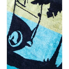 Toalla velours jacquard de playa doble van multicolor