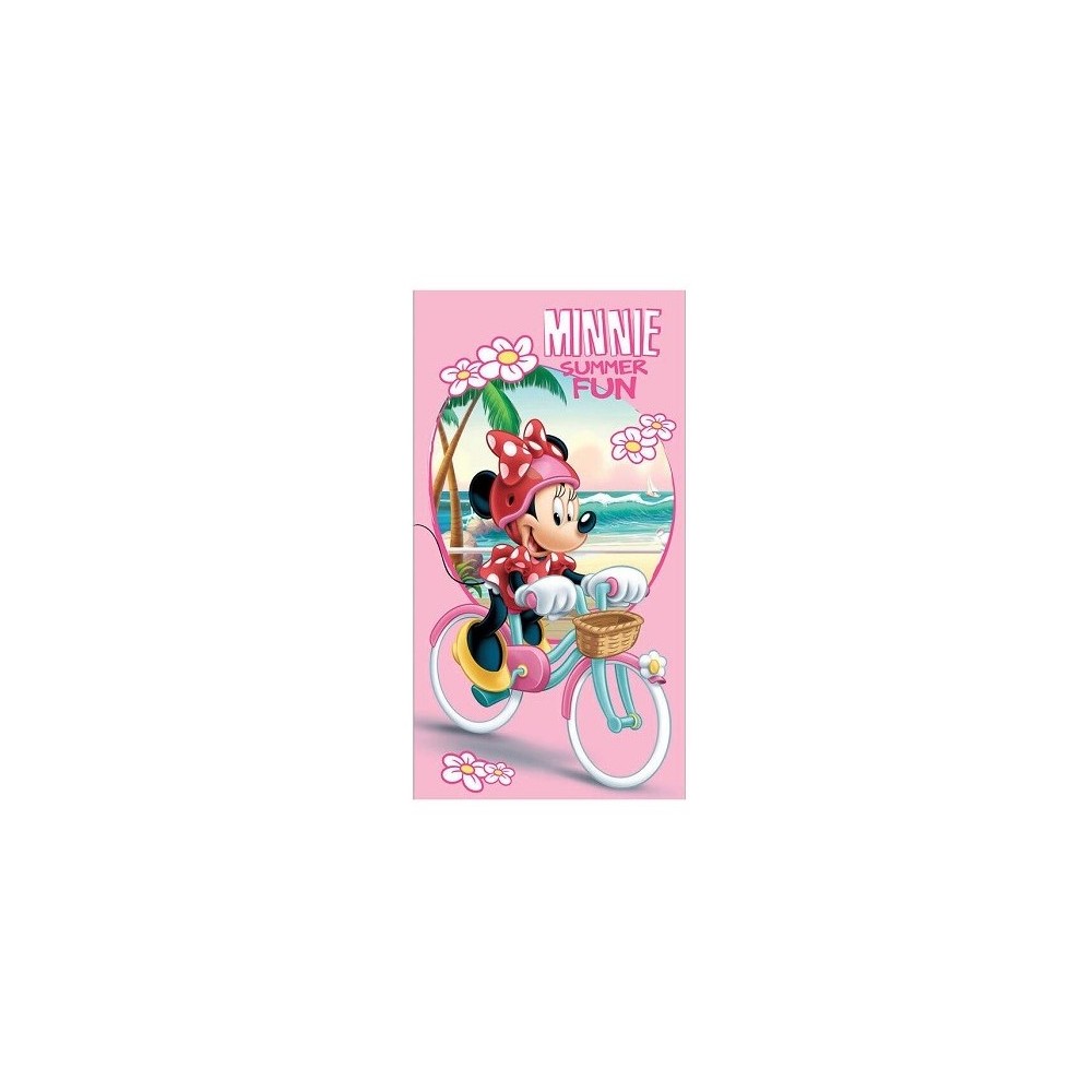 Toalla de playa infantil microfibra minnie