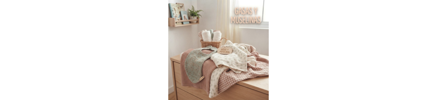Gasas y Muselinas para Bebé | Suaves y Prácticas | Vicay