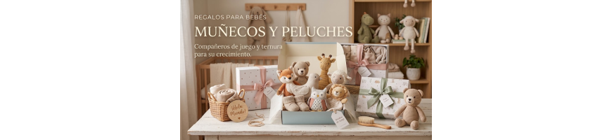 Muñecos y Peluches para Bebé | Regalos para Recién Nacido | Vicay