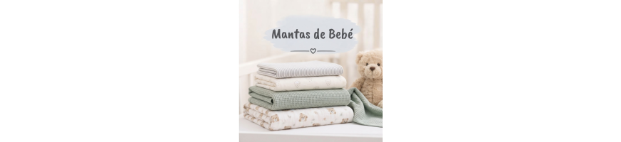 Mantas de Bebé Suaves y Acogedoras | Vicay Textil Hogar