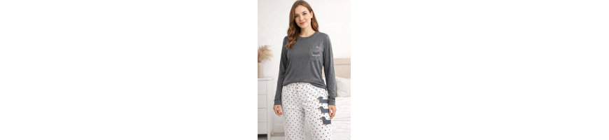 Pijamas De Algodón Para Mujer | Calidez y Confort