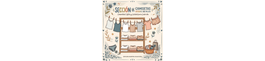 Camisetas Interiores para Mujer | Comodidad y Estilo Diario