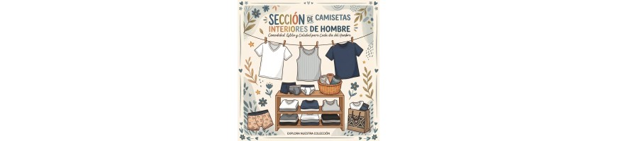 Camisetas Interiores para Hombre | Confort y Estilo Todo el Día