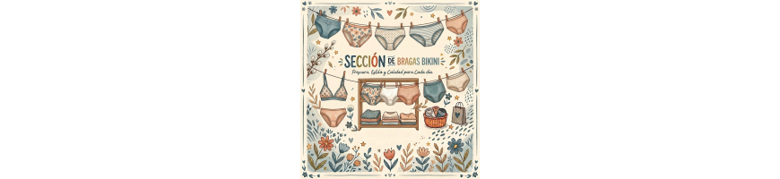 Bragas Bikini para Mujer | Cómodas, Suaves y de Calidad